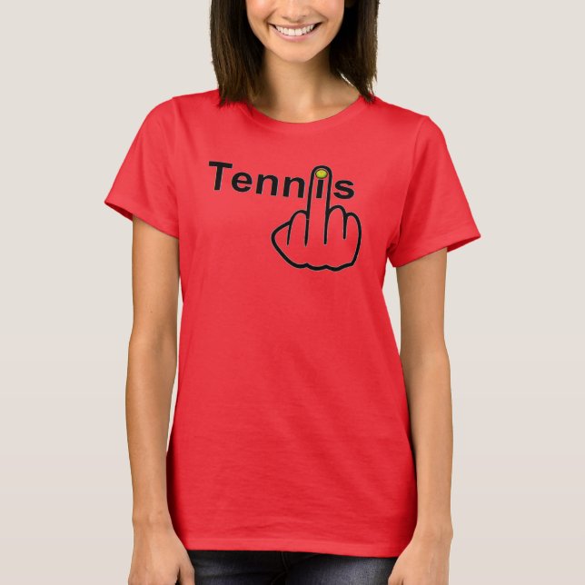 T - Shirt Tennis Dreh (Vorderseite)