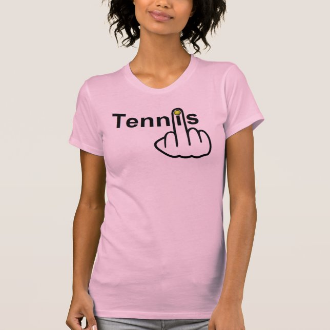 T - Shirt Tennis Dreh (Vorderseite)