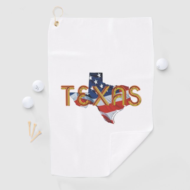 T-SHIRT Texas Golfhandtuch (Insitu)