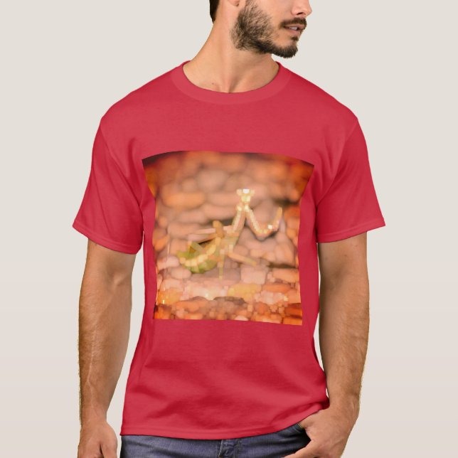 T-Shirt - Texas Rote Gottesanbeterin (Vorderseite)