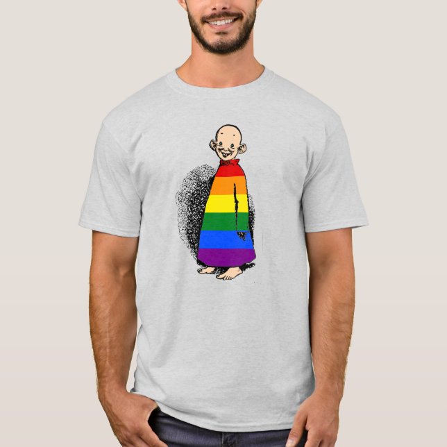 T - Shirt "The Yellow Rainbow Kid" (Vorderseite)