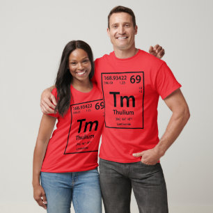 T - Shirt Thulium Element (schwarz)