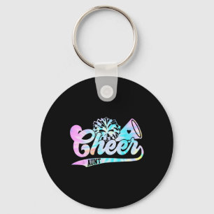T-Shirt-Tie-Dye-Jubel-Tante Cheerleading für Cheer Schlüsselanhänger