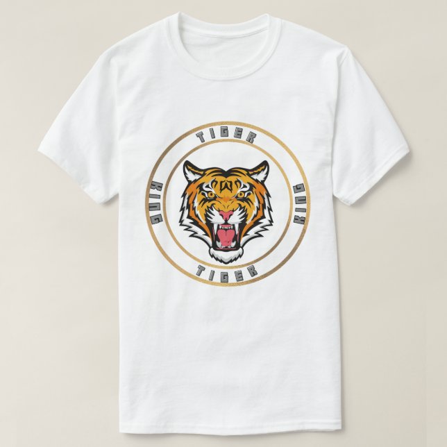 T-Shirt Tiger der König (Design vorne)