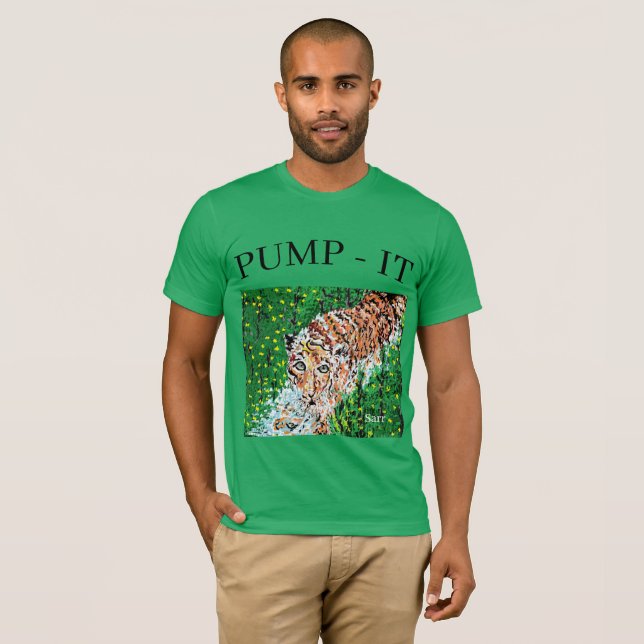 T - Shirt: TIGER / PUMP-IT T-Shirt (Vorne ganz)