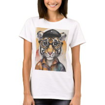 T - Shirt Tigercub Print