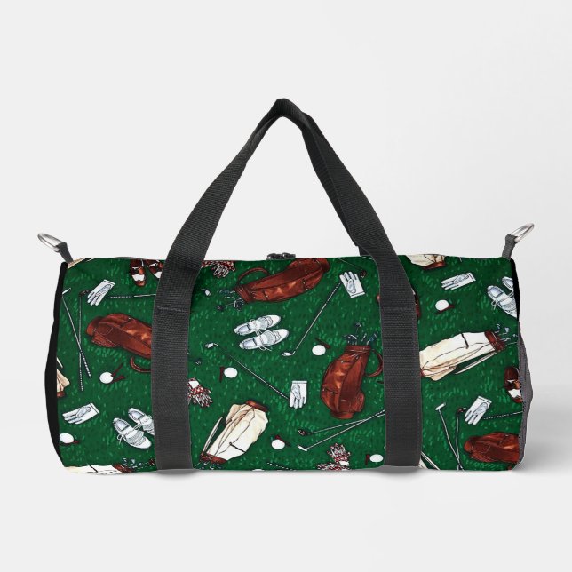 T-Shirt Time Golf Duffle Bag (Vorderseite)