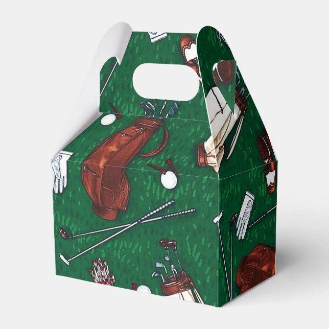 T-Shirt Time Golf Gable Geschenkschachtel (Vorderseite)