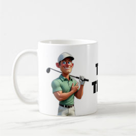 T-SHIRT TIME Golf Sporting Goods New Office Kaffeetasse