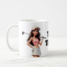 T-SHIRT TIME Golf Sporting Goods New Office Kaffeetasse