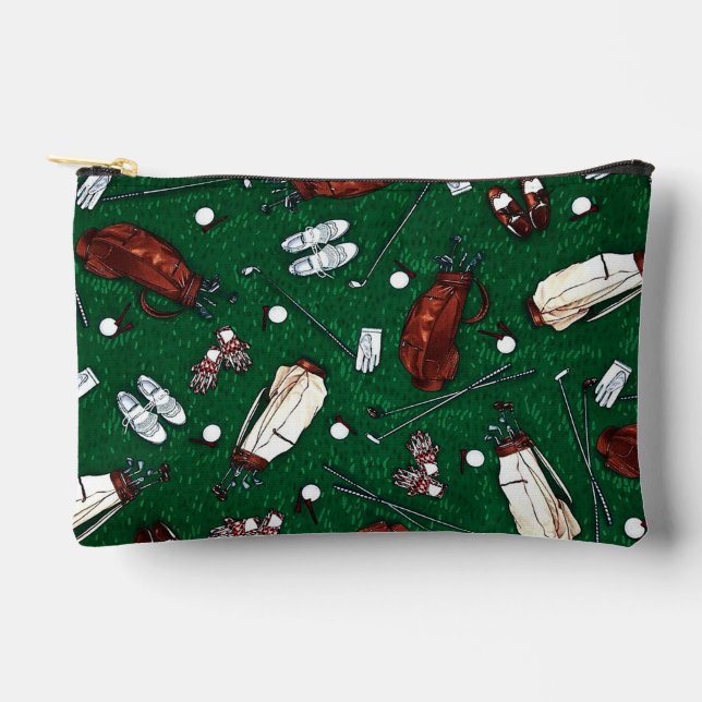 T-Shirt Time Golf Zubehörtasche (Vorderseite)