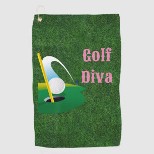 T-Shirt Time Got einfach besser mit individueller Golfhandtuch