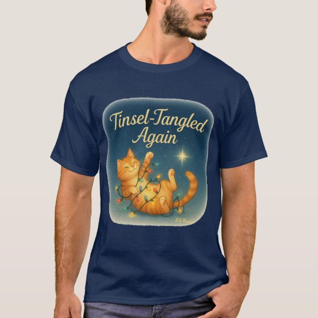 T-Shirt Tinsel-Tangled Again (Vorderseite)