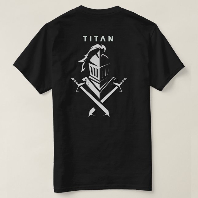 T-Shirt Titan (Design Rückseite)