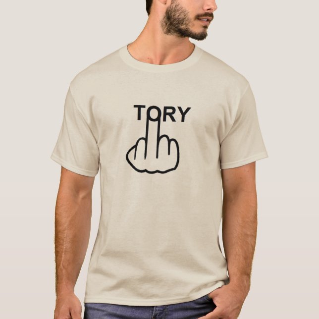 T - Shirt Tory Drehte (Vorderseite)