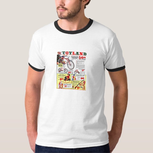 T - Shirt - Toyland - Fünfzigerjahre - Weihnachten (Vorderseite)