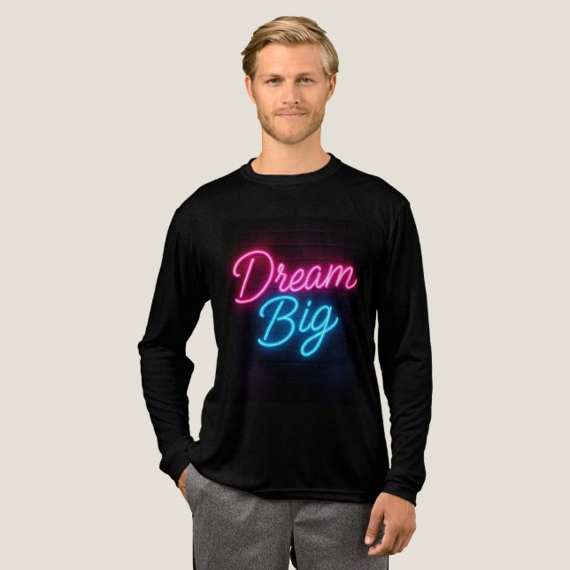 T-Shirt Tri-Blend Shirt (Volle Vorderseite)