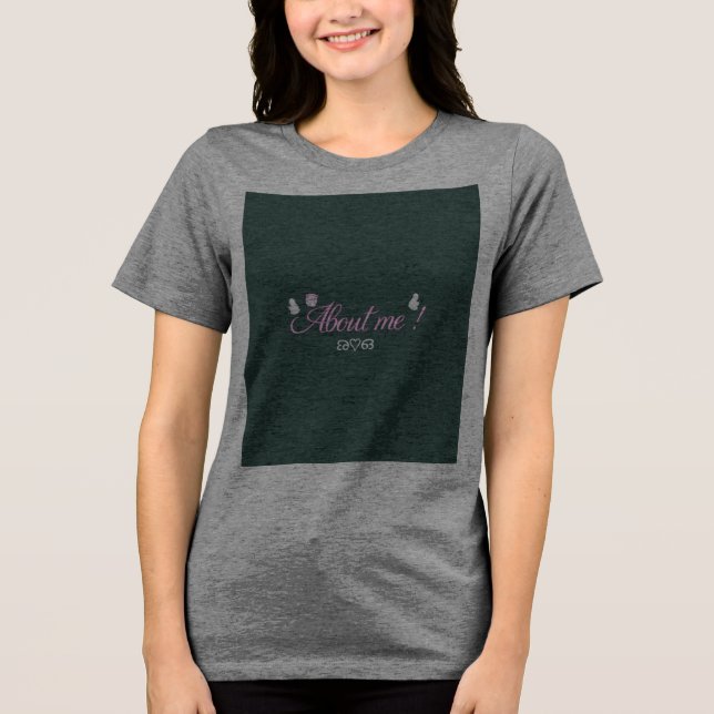 T-Shirt Tri-Blend Shirt (Vorderseite)