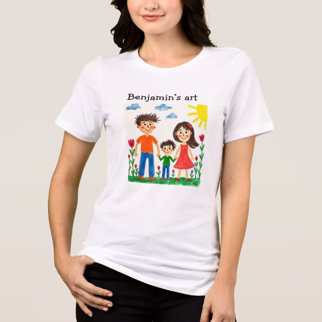 T-Shirt Tri-Blend Shirt (Vorderseite)
