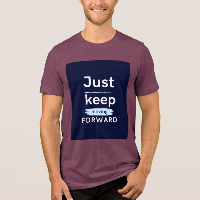 T-Shirt Tri-Blend Shirt (Vorderseite)