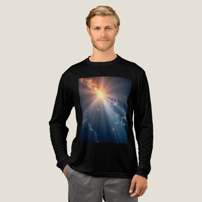 T-Shirt Tri-Blend Shirt (Volle Vorderseite)