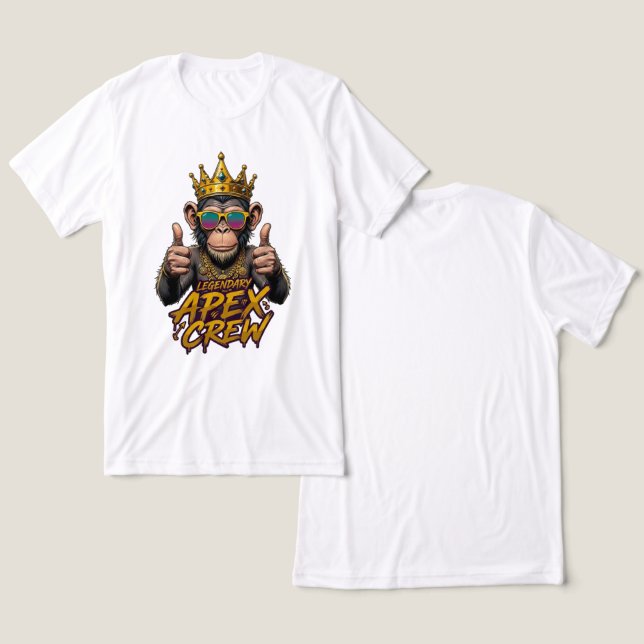 T-Shirt Tri-Blend Shirt (Design vorne & hinten)