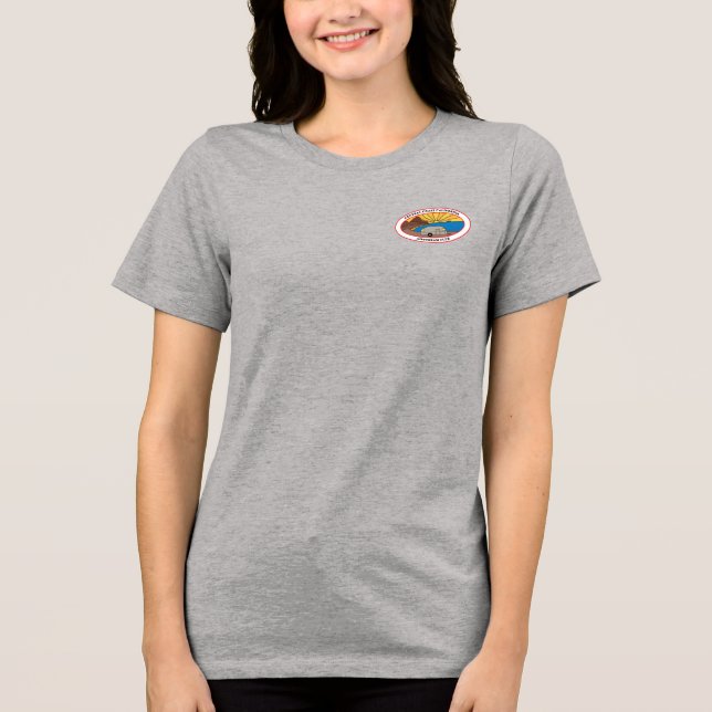 T-Shirt Tri-Blend Shirt (Vorderseite)