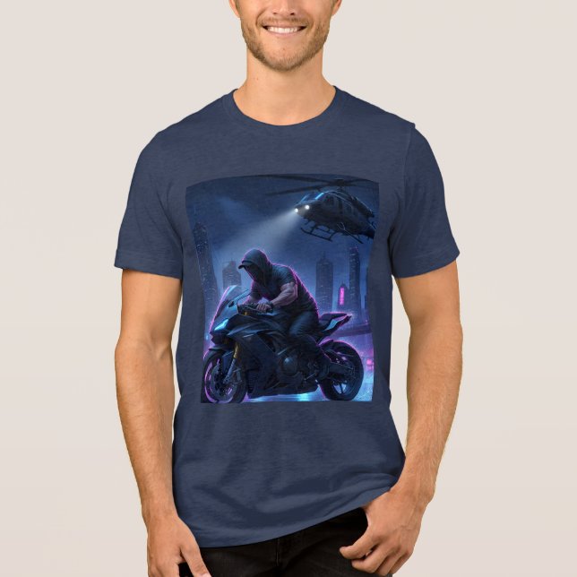 T-Shirt Tri-Blend Shirt (Vorderseite)