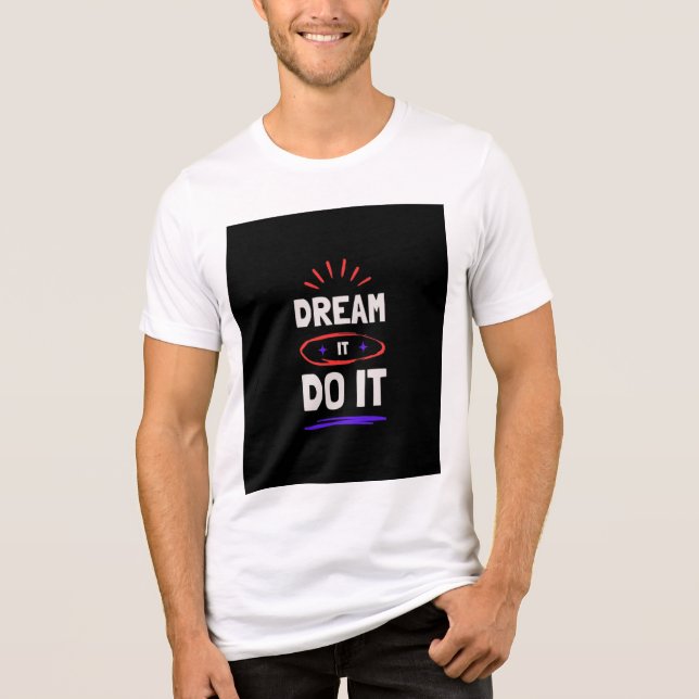 T-Shirt Tri-Blend Shirt (Vorderseite)