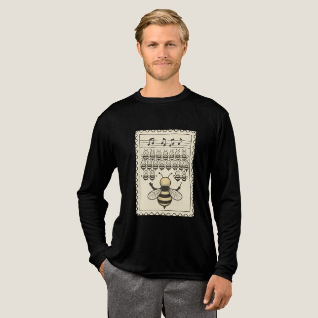 T - Shirt Tri-Blend-Shirt (Volle Vorderseite)