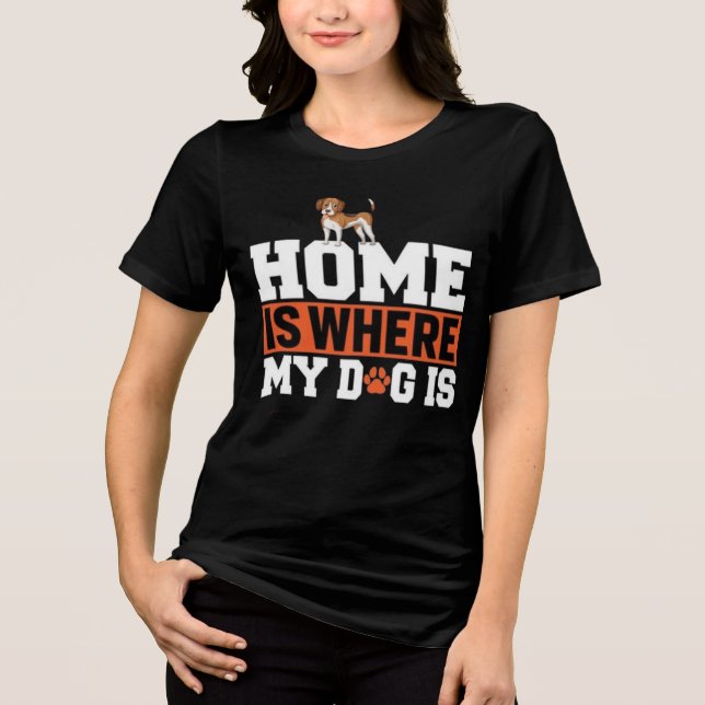 T-Shirt Tri-Blend Shirt (Vorderseite)