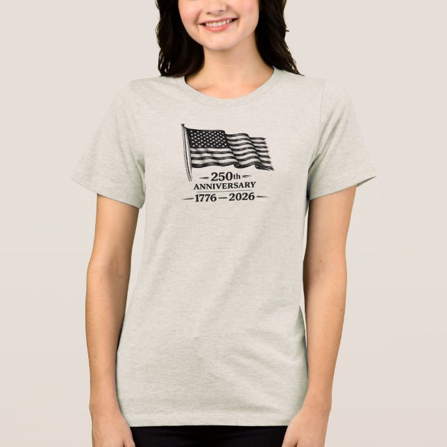 T-Shirt Tri-Blend Shirt (Vorderseite)