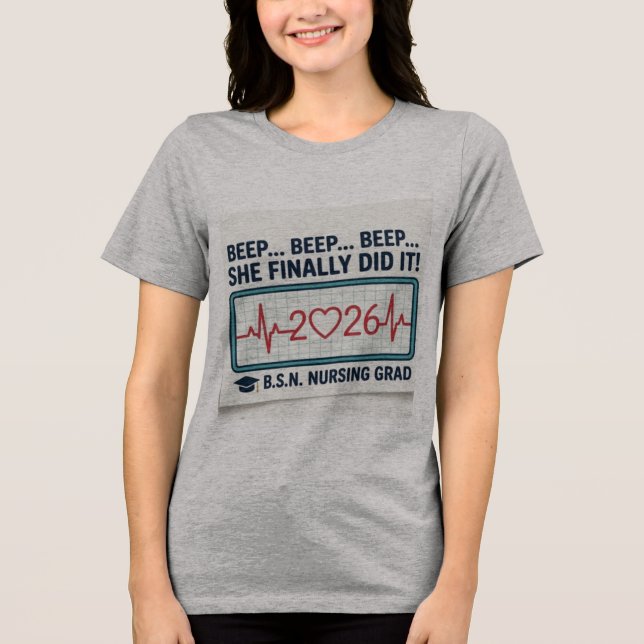 T-Shirt Tri-Blend Shirt (Vorderseite)