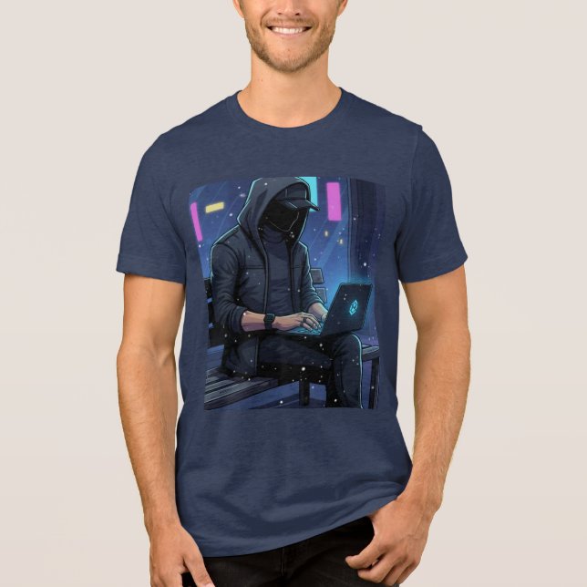 T-Shirt Tri-Blend Shirt (Vorderseite)