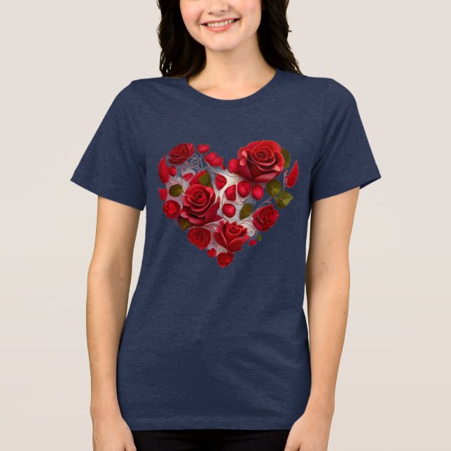 T-Shirt Tri-Blend Shirt (Vorderseite)