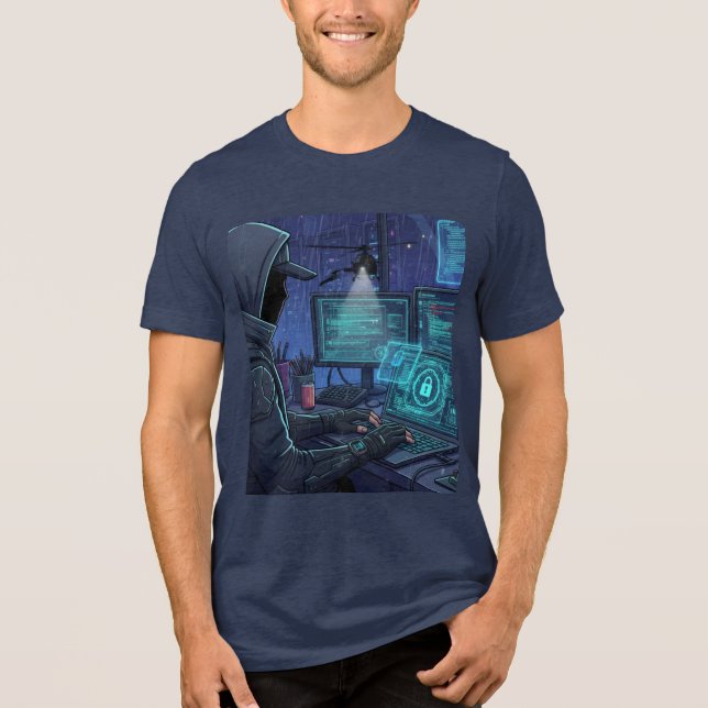 T-Shirt Tri-Blend Shirt (Vorderseite)