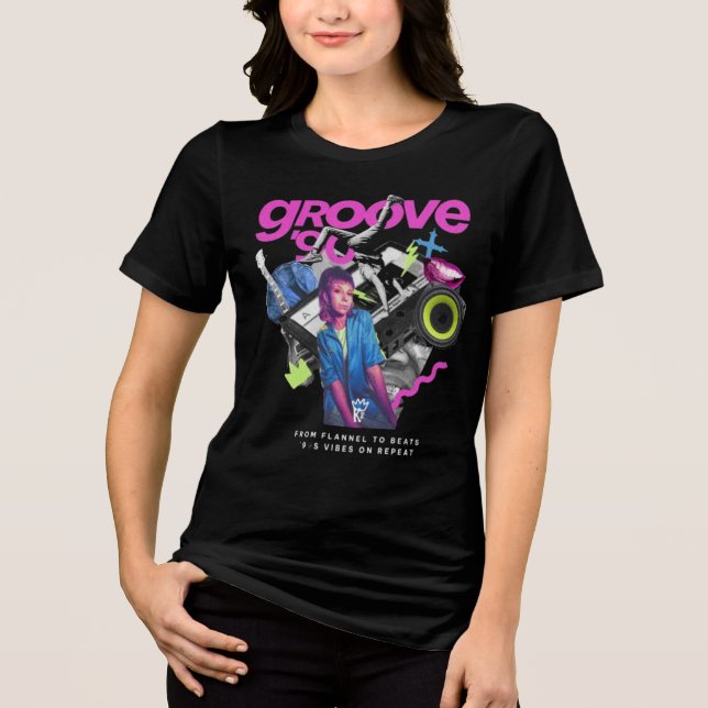 T-Shirt Tri-Blend Shirt (Vorderseite)