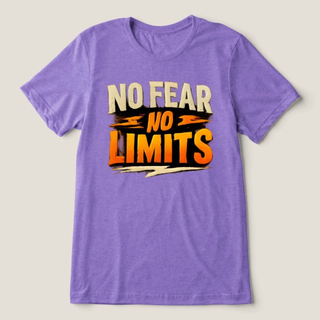 T-Shirt Tri-Blend Shirt (Design Vorderseite)