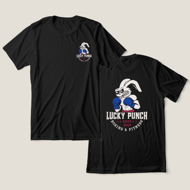 T-Shirt Tri-Blend Shirt (Design vorne & hinten)