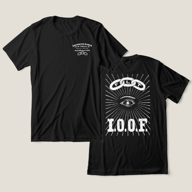 T-Shirt Tri-Blend Shirt (Design vorne & hinten)