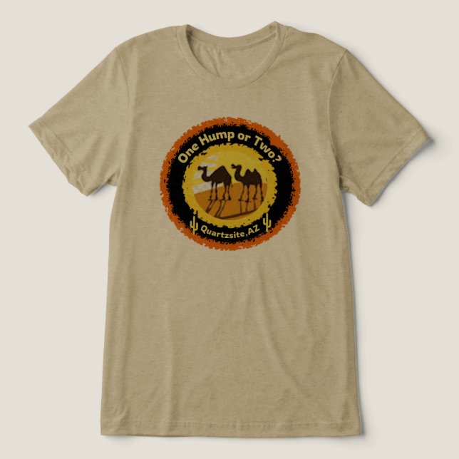 T-Shirt Tri-Blend Shirt (Design Vorderseite)