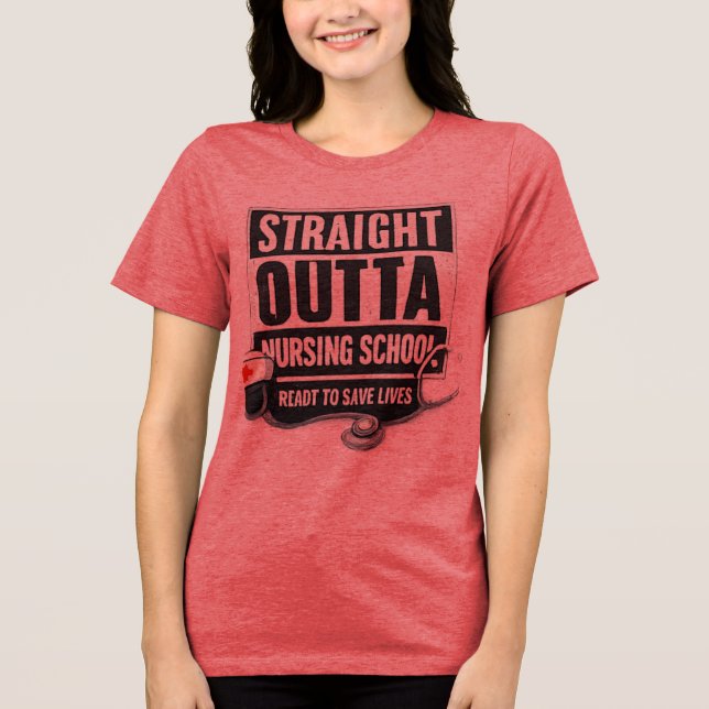 T-Shirt Tri-Blend Shirt (Vorderseite)