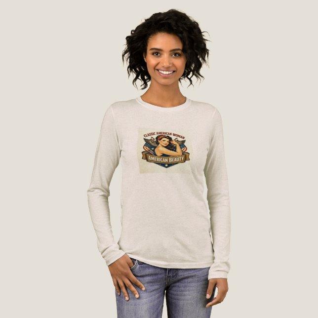 T-Shirt Tri-Blend Shirt (Volle Vorderseite)