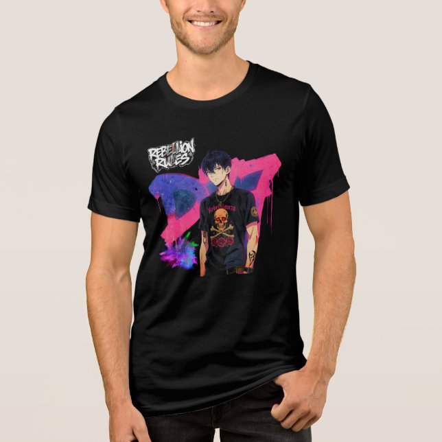 T-Shirt Tri-Blend Shirt (Vorderseite)