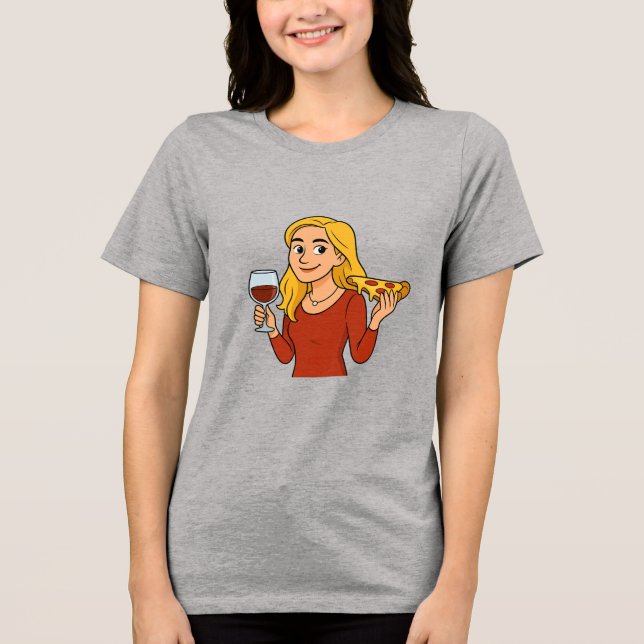 T-Shirt Tri-Blend Shirt (Vorderseite)