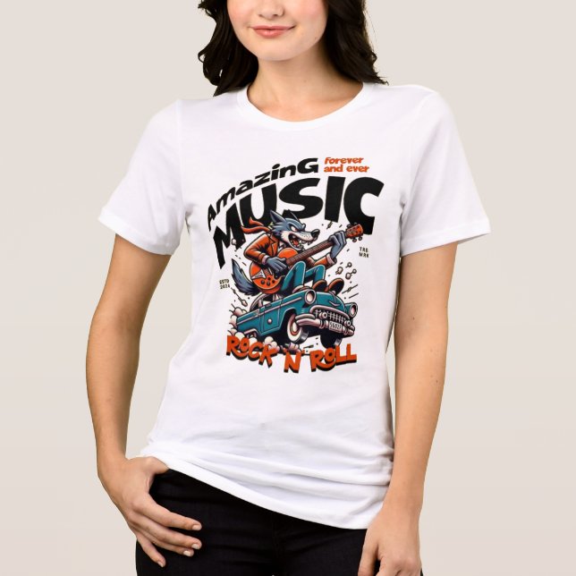 T-Shirt Tri-Blend Shirt (Vorderseite)