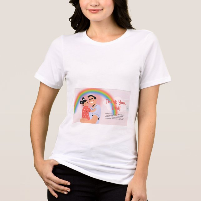 T-Shirt Tri-Blend Shirt (Vorderseite)