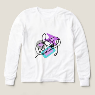 T-Shirt Tri-Blend Shirts  Modern Colorful Pattern 