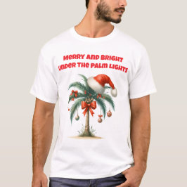 T-Shirt-Tropical Christmas Family T Shirt