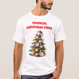 T-Shirt-Tropical Christmas Family T-Shirts